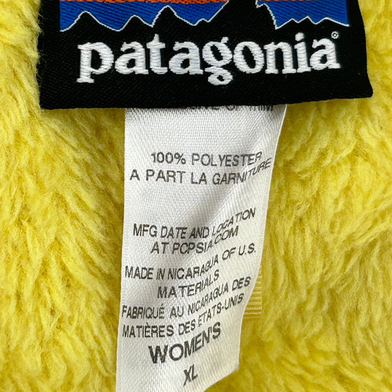 Patagonia Fleece - XL Yellow Polyester