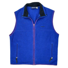  Fleece Patagonia Gilet - Large Blue Polyester