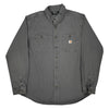 Carhartt Tall Shirt - XL Grey Cotton