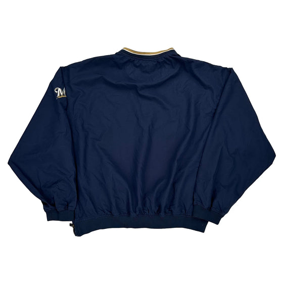 Milwaukee Brewers Nike Mlb Windbreaker - XL Navy Polyester