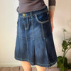 Vintage blue Oasis Denim Skirt - womens 32" waist