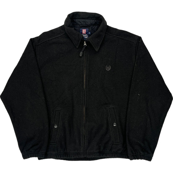 Chaps Ralph Lauren Black Fleece Jacket - Size M