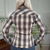 Vintage brown Terranova Flannel Shirt - womens small