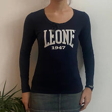  Vintage blue Leone Long Sleeve Top - womens medium