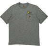 Carhartt Pocket T-Shirt - Large - Grey Cotton Blend