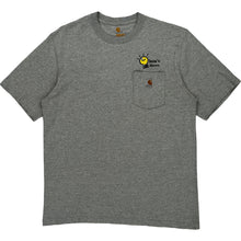  Carhartt Pocket T-Shirt - Large - Grey Cotton Blend