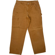  Carhartt Original Dungaree Fit Trousers - 34W 30L - Brown Cotton