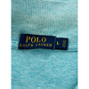 Ralph Lauren Quarter-Zip Sweatshirt - Large - Blue Cotton