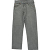 Levis 501 Jeans - 28W 27L - Grey Cotton