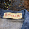 Vintage blue Rosa & Rose Denim Jacket - womens small