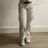 Vintage white Kocca Cargo Trousers - womens 32" waist