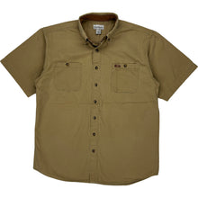  Carhartt Short Sleeve Shirt - Large Tall - Beige Cotton