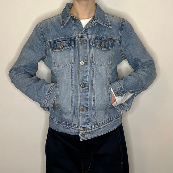 Vintage blue Calvin Klein Jeans Denim Jacket - womens small