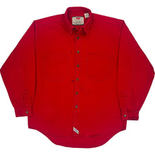  Levis Red Denim Shirt - Medium - Red Cotton