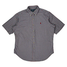  Ralph Lauren Checked Short Sleeve Shirt - Large Multicoloured Cotton