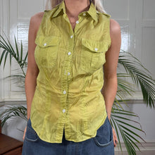  Vintage green Walter Voulaz Blouse - womens small