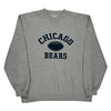 Chicago Bears Reebok Sweatshirt - Large Grey Cotton Blend