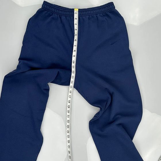 Nike Joggers - Large Navy Cotton Blend