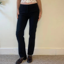  Vintage black Burberry London Trousers - womens 31" waist