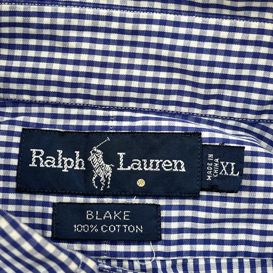 Ralph Lauren Shirt - XL Blue Cotton