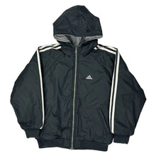  Adidas Jacket - Medium Black Polyester