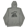 Aviation Service Inc. Carhartt Graphic Hoodie - 2XL Grey Cotton Blend