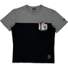 FUBU The Collection Graphic T-Shirt - Large - Grey Cotton