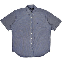  Ralph Lauren Blake Check Shirt - Large - Blue Cotton