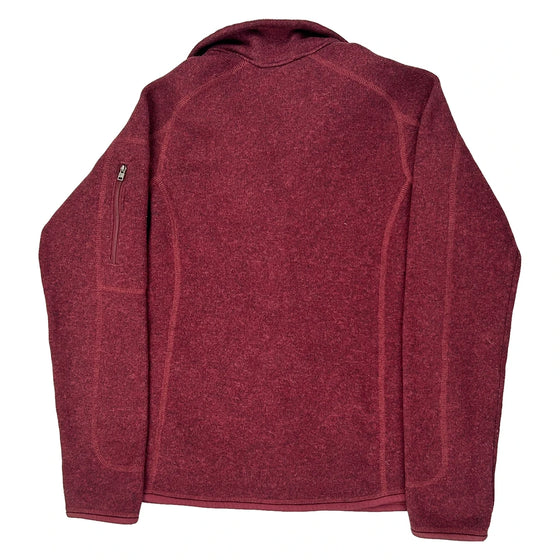 Patagonia Fleece - Medium Burgundy Polyester