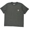 Carhartt Relaxed Fit T-Shirt - Large - Grey Cotton Blend