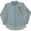 Competitors View Jeff Gordon NASCAR Denim Jacket - Medium - Blue Cotton