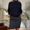 Vintage black Marella Pencil Skirt - womens 28" waist