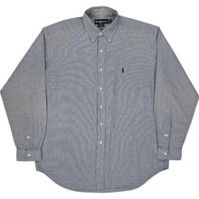  Ralph Lauren Blaire Check Shirt - Large - Blue Cotton