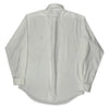 Yarmouth Ralph Lauren Collared Shirt - Medium White Cotton