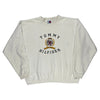 Tommy Hilfiger Sweatshirt - Medium White Cotton