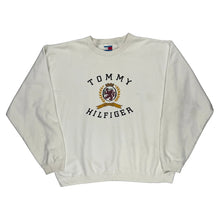  Tommy Hilfiger Sweatshirt - Medium White Cotton