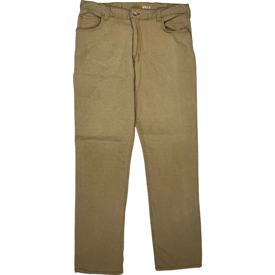 Carhartt Relaxed Fit Trousers - 38W 35L - Beige Cotton Blend