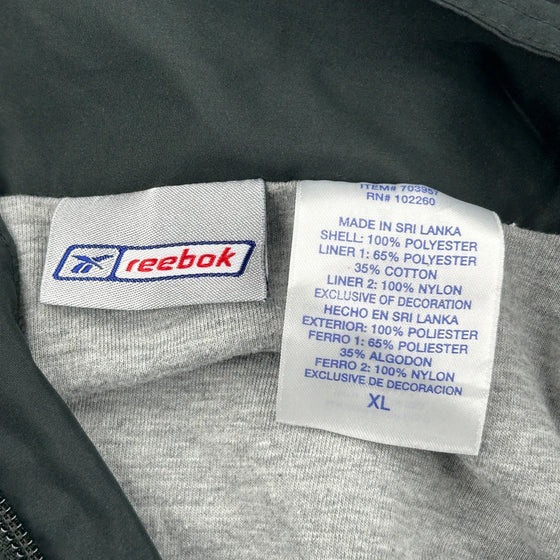 Reebok Jacket - XL Black Polyester