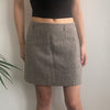 Vintage grey Gai Mattiolo Mini Skirt - womens 28" waist