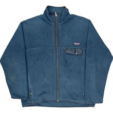  Patagonia Synchilla Fleece Fleece Jacket - Medium - Blue Polyester