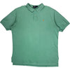 Polo Ralph Lauren Polo Shirt - 2XL - Green Cotton