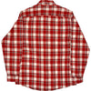 Wrangler Jeans Co Checked Shirt - Medium - Red Cotton