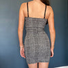 Vintage black & white Unbranded Mini Dress - womens small