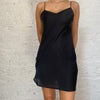 Vintage black Unbranded Slip Dress - womens medium