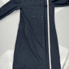 Burberry Trench Coat - Medium Navy Cotton Blend