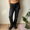 Vintage black Versace Jeans Couture Trousers - womens 30" waist