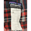 Patagonia Plaid Long Sleeve Shirt - Large - Red Cotton