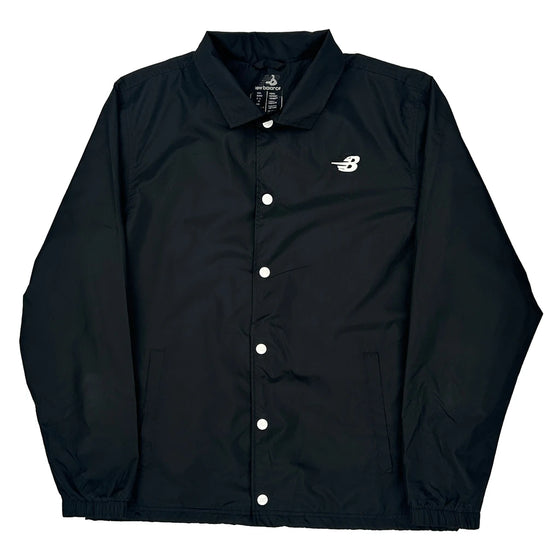 New Balance Jacket - Large Black Polyester