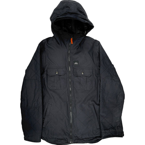 Oakley BioZone Hooded Jacket - Small - Black Polyester