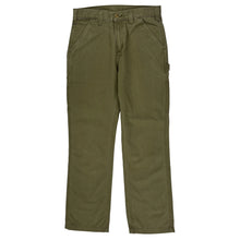  Carhartt Carpenter Trousers - 28″ Waist Green Cotton